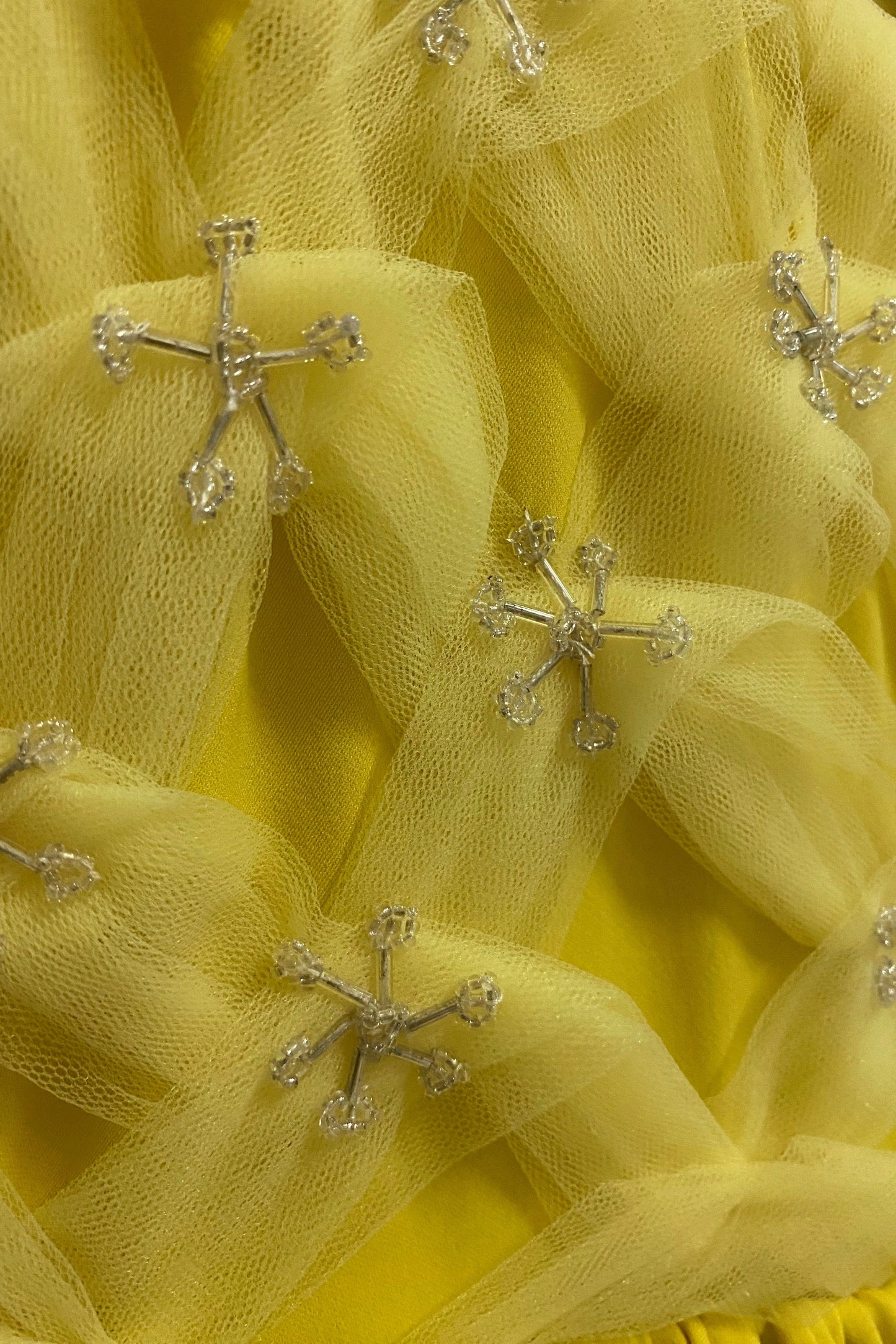 Sunshine Elegance Cape Gown